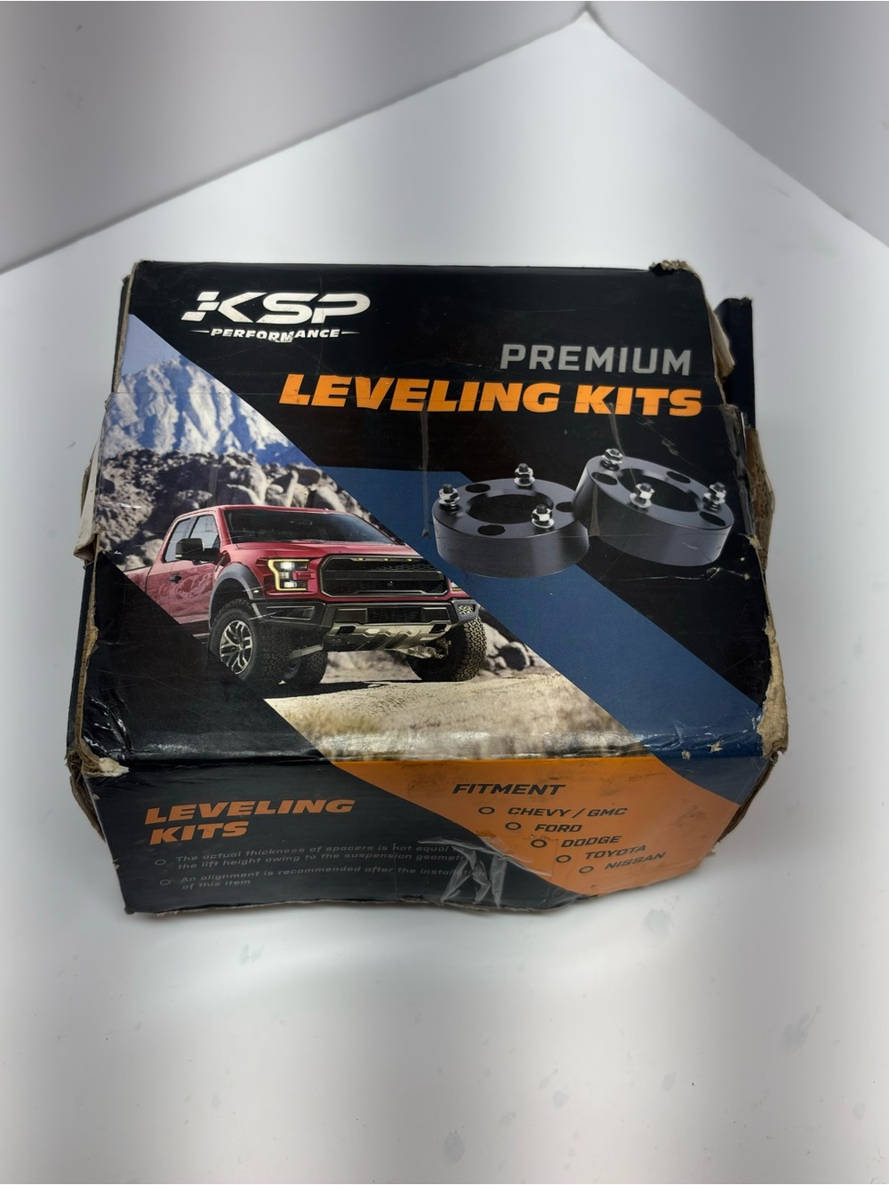 KSP 2” NEW 6x135 F-150 Black Leveling Kit - Front Lift Spacers
